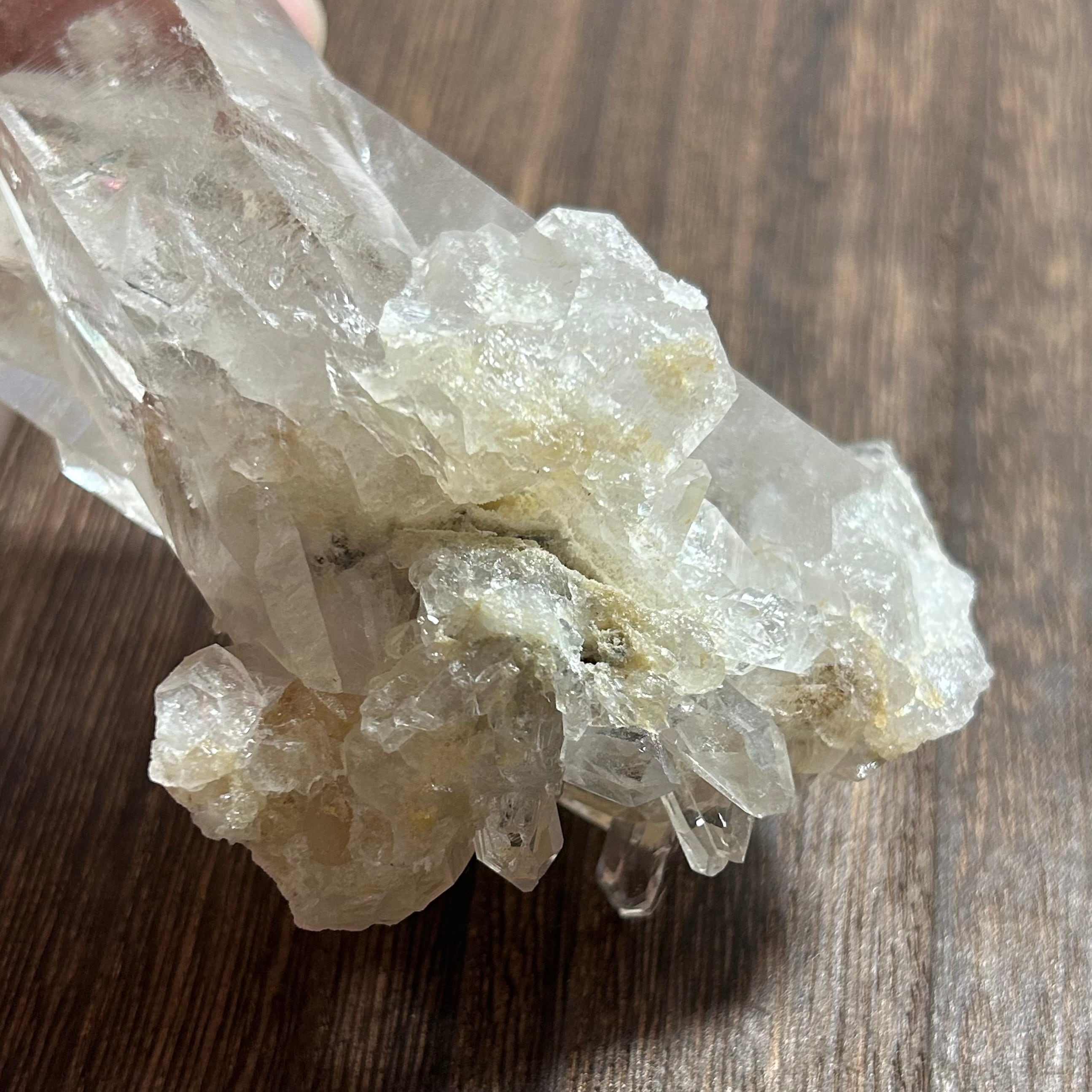 アーカンソー産水晶 クロスポイント 290 水晶クラスター 天然石原石