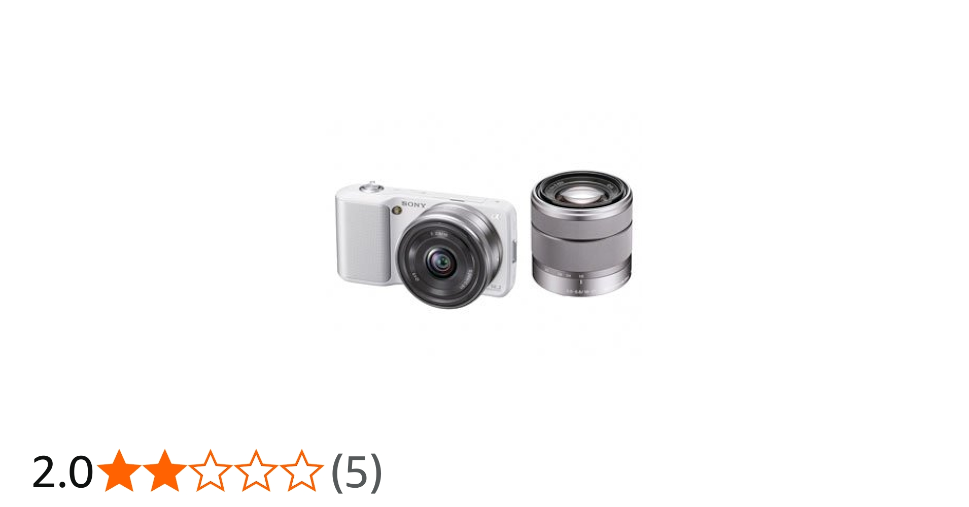 Amazon | ソニー デジタル一眼α NEX-3 ダブルレンズキット ホワイト