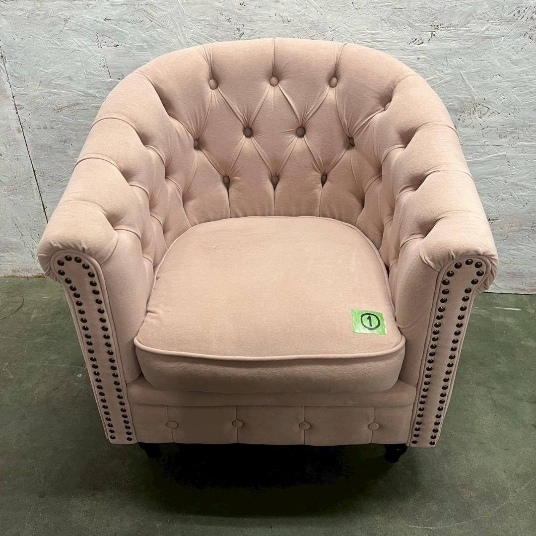 チェスターフィールド 1人掛けソファ ピンク VINCENT ① A0609 楽天市場】ヴィンセント アンティーク ソファ 一人用ソファ 1人 1人用