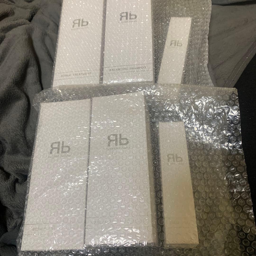ReZARD バランシングシャンプー、リペアトリートメント、ヘアミルクセット×2 試してみた】ReZARD beauty バランシングシャンプー/リペア