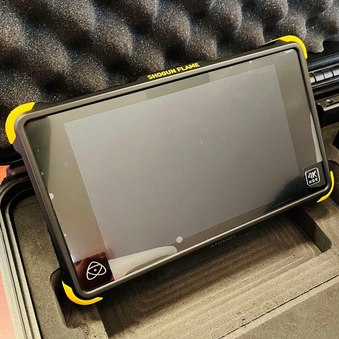 ATOMOS Shogun Flame 4K HDR 7インチモニター ケース付 レンタル]ATOMOS SHOGUN FLAME | モニター・ディスプレイを借りるなら